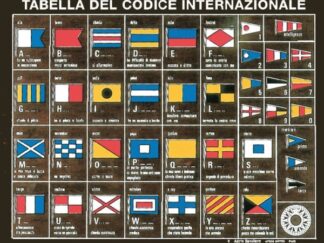 Tabella codice internazionale su legno 35.452.89 Osculati