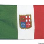 Bandiera poliestere Italia 30 x 45 cm 35.459.02 Osculati