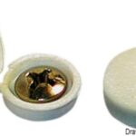 Orli sottovite Shure Caps neri 37.339.02 Osculati