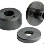 Distanziale fermavetro nero conf. 100 pz. a+b+c 37.350.02 Osculati