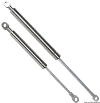 Molla a gas 250 mm 18 Kg inox 38.009.03 Osculati