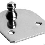 Piastrina inox piana sfera 10 mm 38.013.40 Osculati