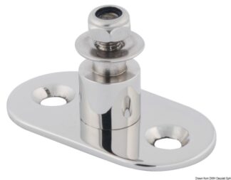 Basetta con perno De-Lux 38.013.28 Osculati