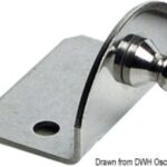 Piastrina 90° compact sfera 10 mm esterno 38.013.24 Osculati