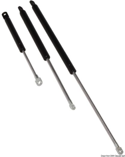Molla a gas 244 mm 18 kg 38.006.00 Osculati