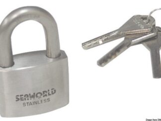 Lucchetto inox arco 50 mm 38.025.50 Osculati