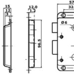 Serratura 38.129.50 Osculati