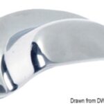 Maniglietta inox alzagavone 38.158.00 Osculati