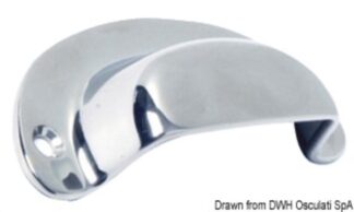 Maniglietta inox alzagavone 38.158.00 Osculati