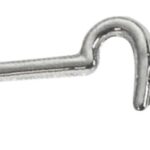 Gancio ottone cromato 80 mm 38.174.80 Osculati