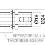 Chiusura Flush Lock ovale 38.179.50 Osculati