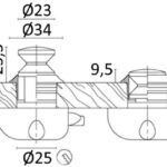 Pomello ot.cr. mm 16 38.181.02 0