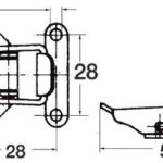 Chiusura a leva inox 52mm 38.204.00 Osculati