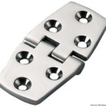 Osculati 38.287.00 Cerniera Inox Mm.38X74 cerniere spessore 5 mm