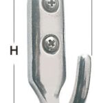 Gancetto inox  33x53 mm 38.313.45 Osculati