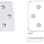 Maxi cerniera 130x100 mm 38.440.13 Osculati