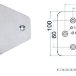 Maxi cerniera 180x100 mm 38.440.15 Osculati