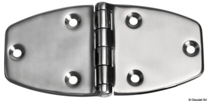 Cerniera inox trapezoidale 153x75x3,6mm 38.455.16 Osculati