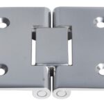 Cerniera inox con fori 137x70 38.460.75 Osculati