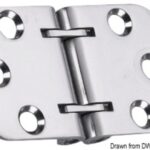 Cerniera a filo 69x40 mm 38.460.78 Osculati