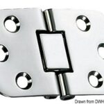 Cerniera a filo 68x42 mm 38.460.79 Osculati