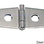 Cerniere inox 101x27 mm 38.467.90 Osculati