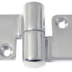 Cerniera inox sfilabile sinistra 100x50 mm 38.512.01 Osculati