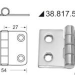 Cerniera inox 38.817.50 Osculati