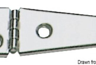 Cerniera inox stampata 103x32 38.823.11 Viadana