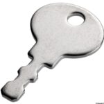 Alzapagliolo Eclipse PUSH LOCK con serratura 38.163.02 Osculati