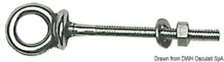 Anello inox mm 10x100 39.181.05 Osculati
