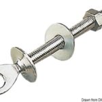 Anello inox mm 6x60 39.182.01 Blue wave