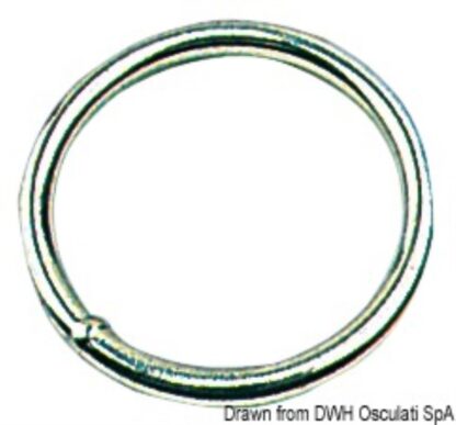 Osculati 39.597.00 Anello Inox 5X30 Mm