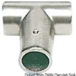 Raccordo lega leggera T 90° 25 mm 41.025.00 Osculati