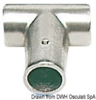 Raccordo lega leggera T 90° 25 mm 41.025.00 Osculati