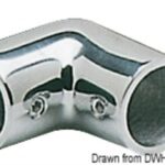 Angolare inox 90° 22 mm 41.119.22 Osculati