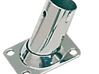 Osculati 41.132.23 Basetta Rettangolare Inox 60° 25 Mm