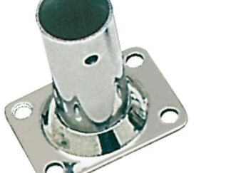 Osculati 41.133.23 Basetta Rettangolare Inox 90° 25 Mm