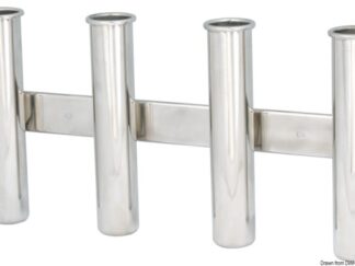 Reggicanne inox a parete 4 posti 41.167.81 Oceansouth