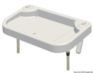 Vassoio da inserire nei portacanne 850x460 mm 41.168.18 Osculati