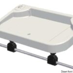 Vassoio per tubi pulpito Ø25 mm 850x460 mm 41.168.19 Osculati