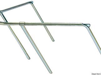 Pulpito prua inox 80x90x45 cm 41.670.00 Osculati