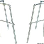 Pulpito poppa inox 40x43x60 cm 2 parti 41.671.01 Osculati