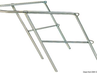 Pulpito prua inox 78x110x60 cm 41.671.00 Osculati