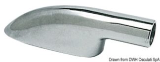 Terminale corrimano inox 22 mm 41.711.22 Osculati