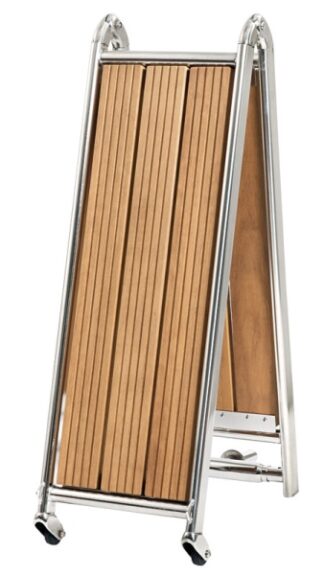 Passerella inox/iroko cm 160 42.643.01 Osculati