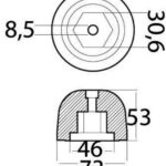 Anodo ric. all. rif.orig. 501180 43.070.28 Tecnoseal