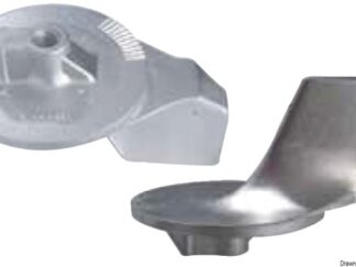 Anodo pinna Mercruiser 225 HP 43.227.77 Tecnoseal