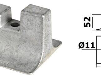 Osculati 43.252.97 Anodo Piede Yamaha 300/350 Hp