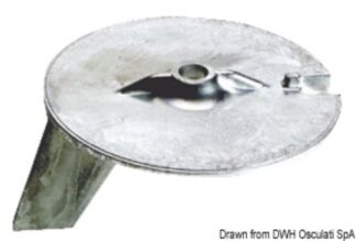 Anodo pinna Yamaha alluminio 43.253.03 Tecnoseal